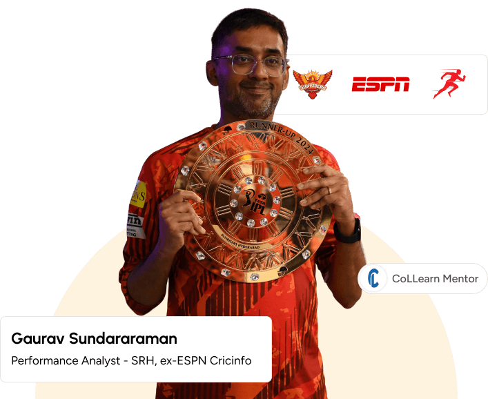 Gaurav Sundararaman - Sports Analytics Mentor